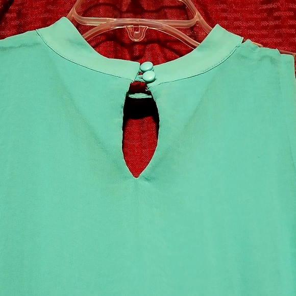 TACERA Green Haltertop Dress Size (S) | - Picture 4 of 5